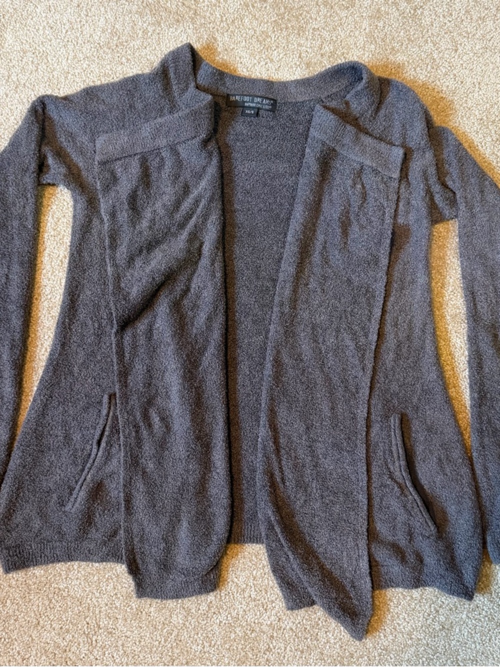 Barefoot Dreams Cozy Chic Ultra Lite Open-Front Cardigan